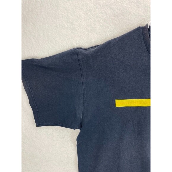 Nike Vintage 00s T-Shirt Men’s Size XL Navy Crew Neck Logo Made in USA - Picture 7 of 10